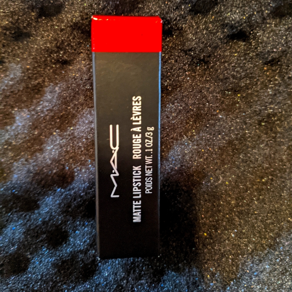 Mac lipstick, color Russian Red